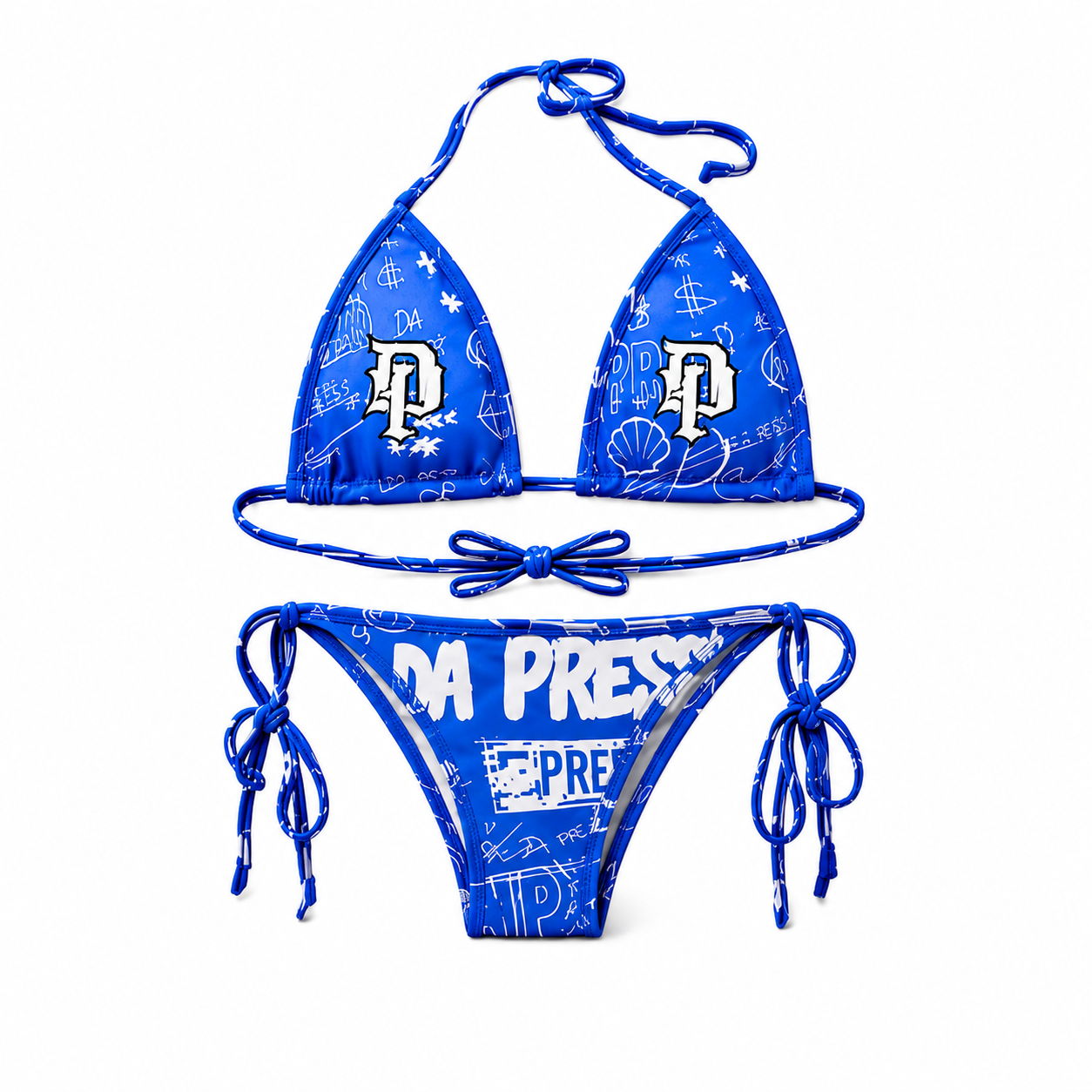 DA PRESS GRAFFITI WOMENS SWIMWEAR SET