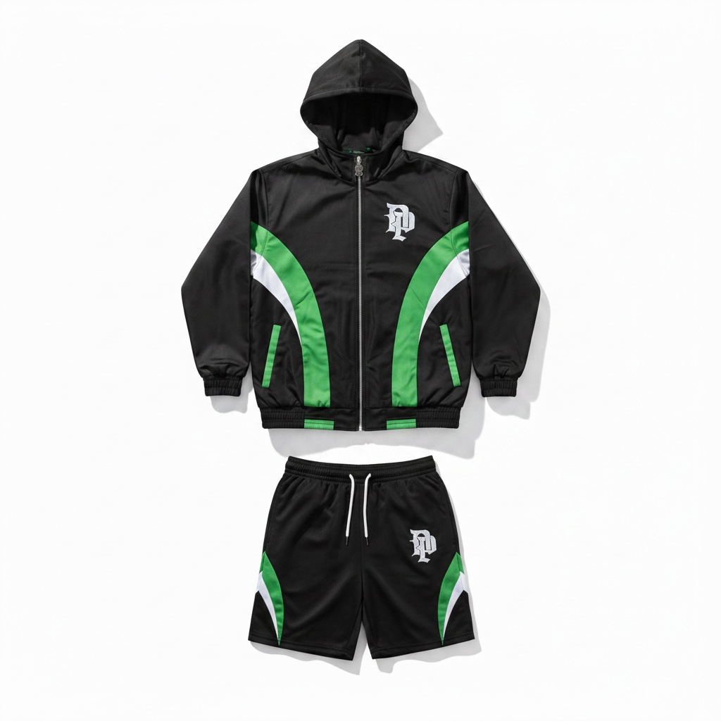 DA PRESS WINDBREAKER SHORT SET