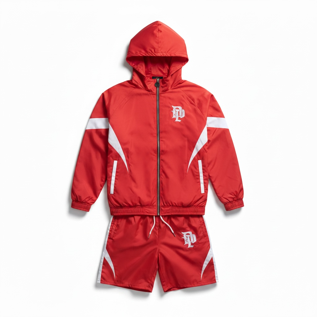 DA PRESS WINDBREAKER SHORT SET